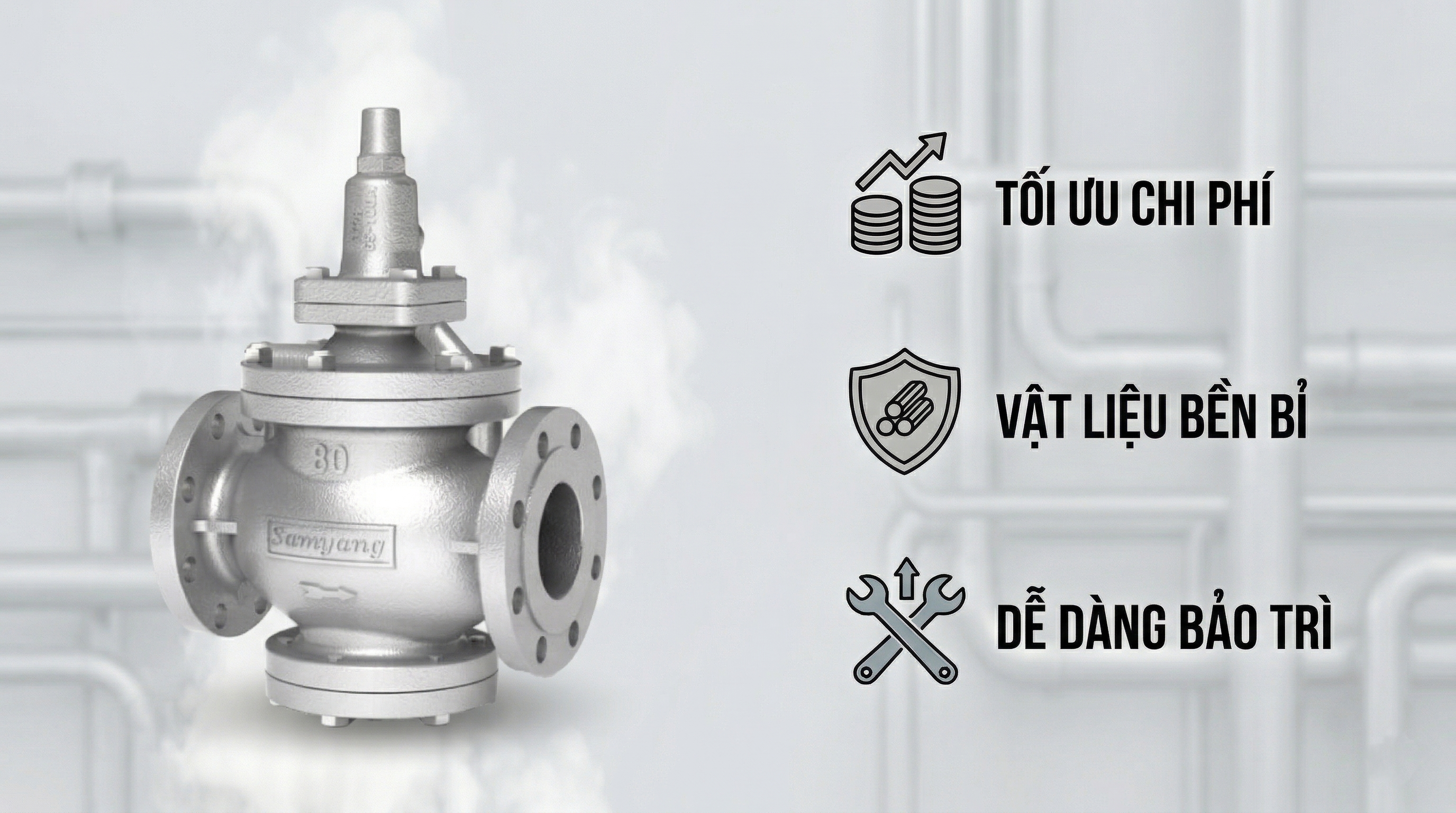 Van giảm &aacute;p Samyang YPR-1S ch&iacute;nh h&atilde;ng