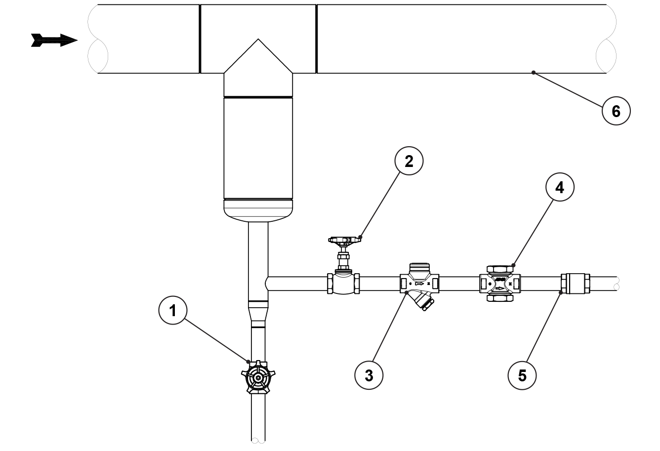 Hướng dẫn lắp đặt bẫy hơi nhiệt động Valsteam ADCA