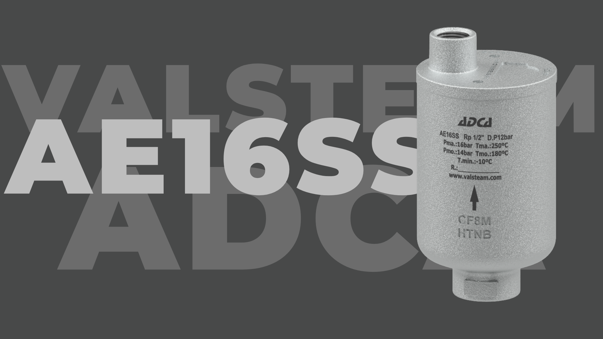 Van xả khí Valsteam ADCA AE16SS