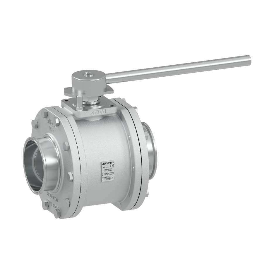 Van bi vi sinh ba mảnh True Bore Valsteam Adca Pure M3H (DN150)