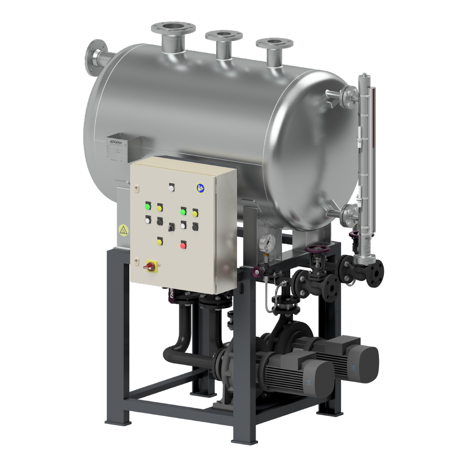 Trạm bơm điện thu hồi nước ngưng Valsteam ADCA ECRU