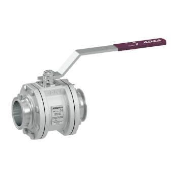 Van bi vi sinh ba mảnh True Bore Valsteam Adca Pure M3H (DN65 - DN100)